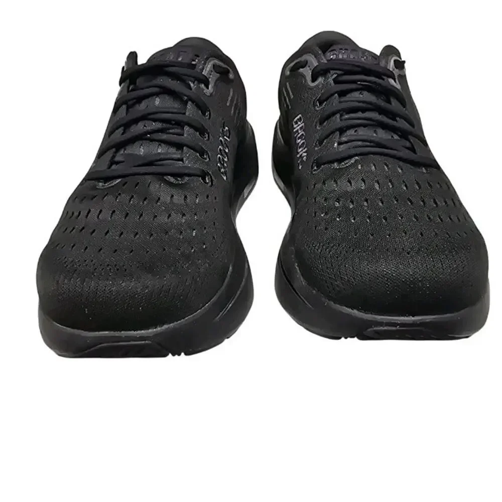 Brooks Ghost Max 3 Mens Size 10.5 Wide 2E Black Ebony Running Shoes 1104642E020